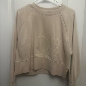 Nike Beige Dri-FIT Top